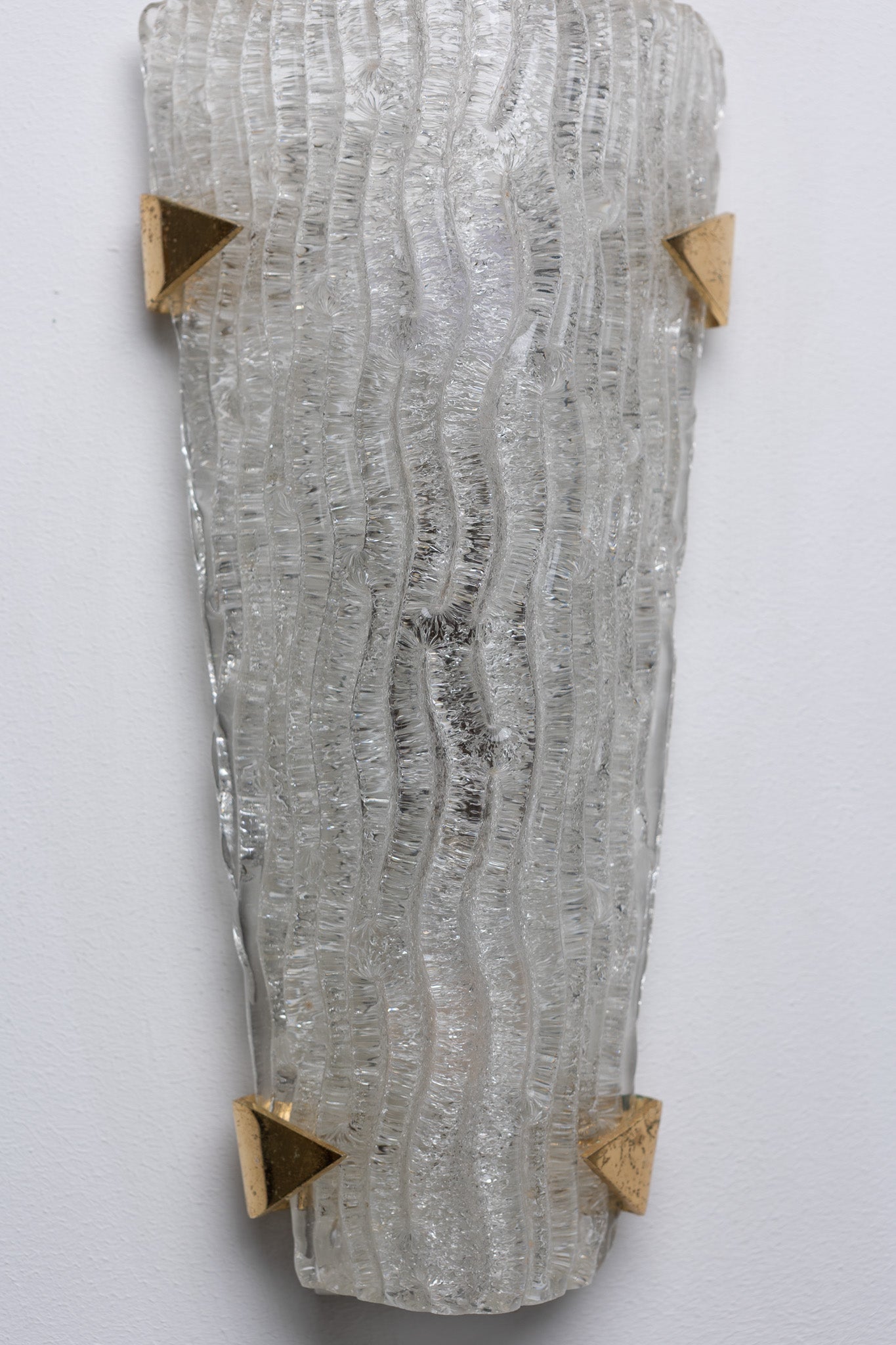 APPLIQUE EN VERRE, MAISON ARLUS, 1960s