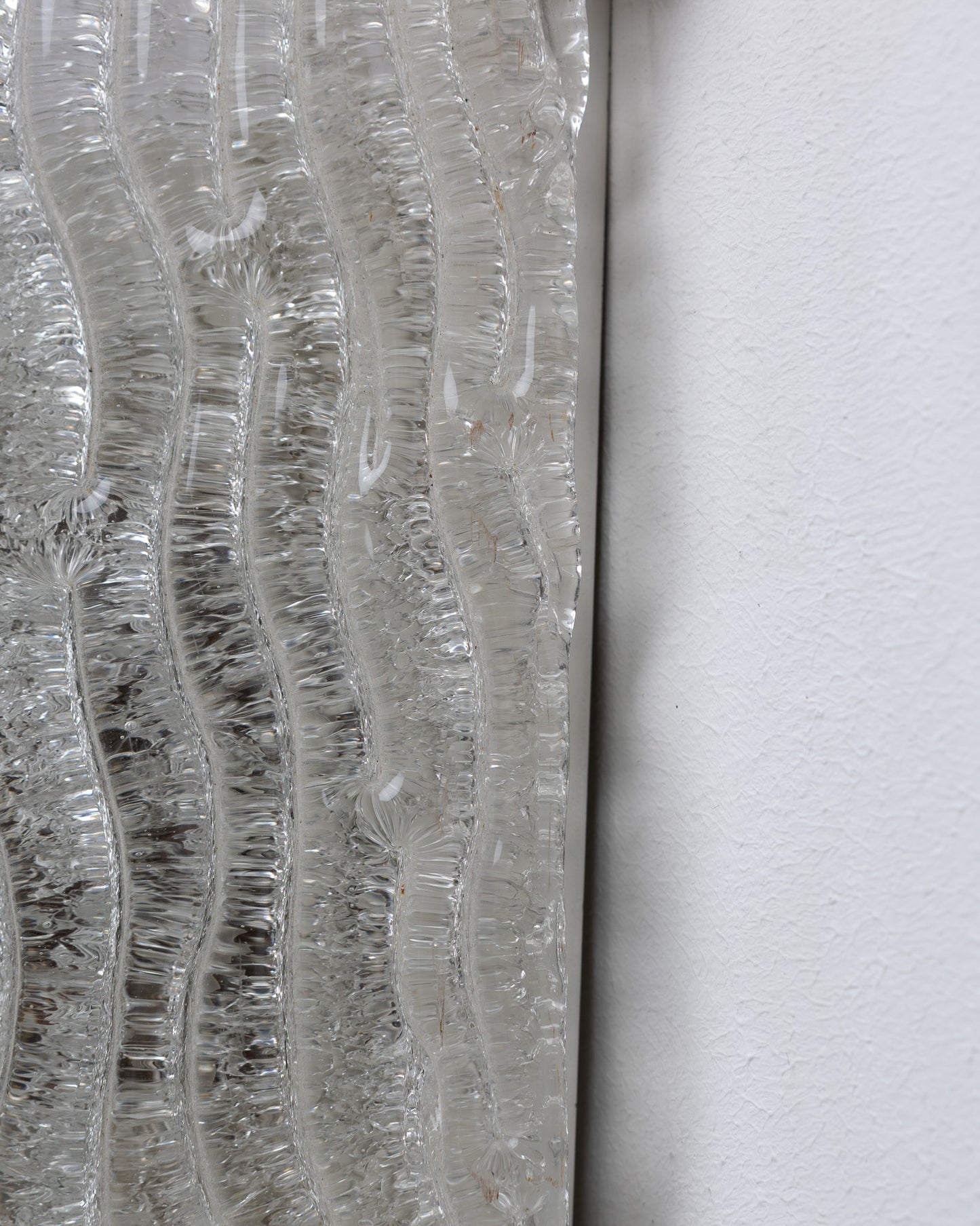 APPLIQUE EN VERRE, MAISON ARLUS, 1960s