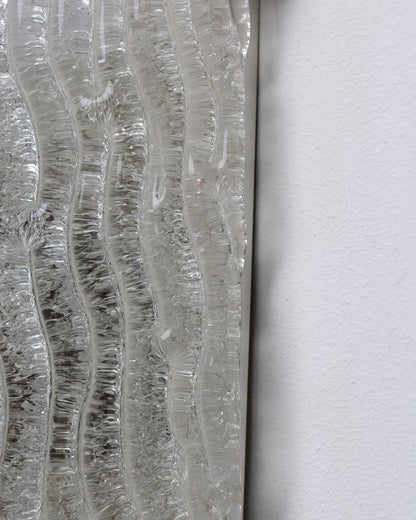APPLIQUE EN VERRE, MAISON ARLUS, 1960s
