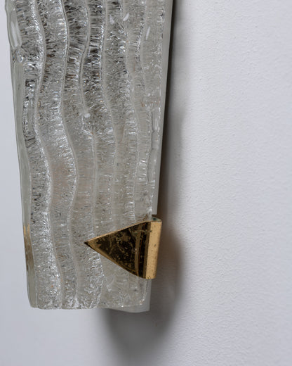 APPLIQUE EN VERRE, MAISON ARLUS, 1960s