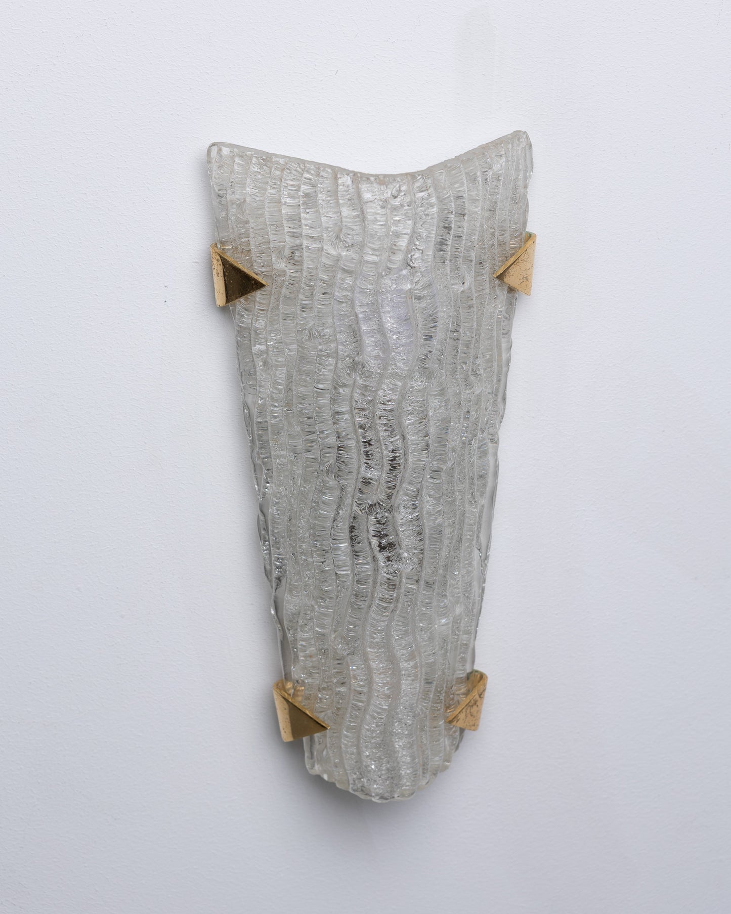 APPLIQUE EN VERRE, MAISON ARLUS, 1960s