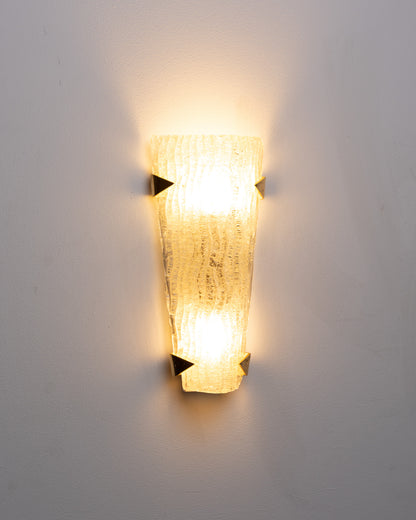 APPLIQUE EN VERRE, MAISON ARLUS, 1960s
