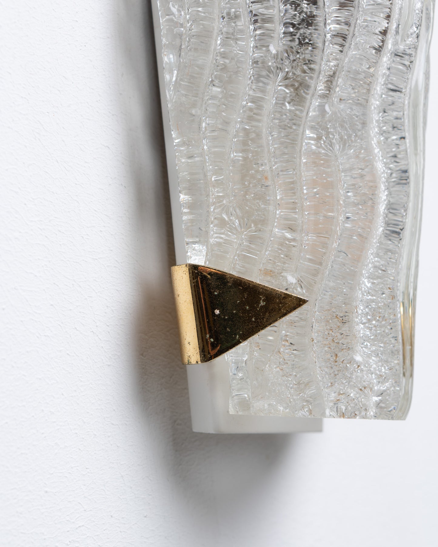 APPLIQUE EN VERRE, MAISON ARLUS, 1960s