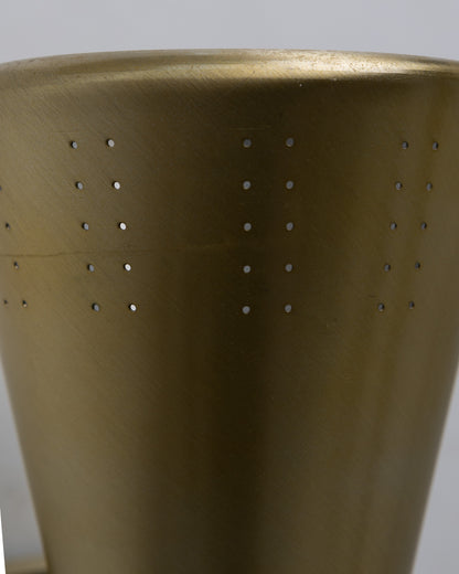 PAIR OF DIABOLO GOLD WALL LIGHTS, 1960s