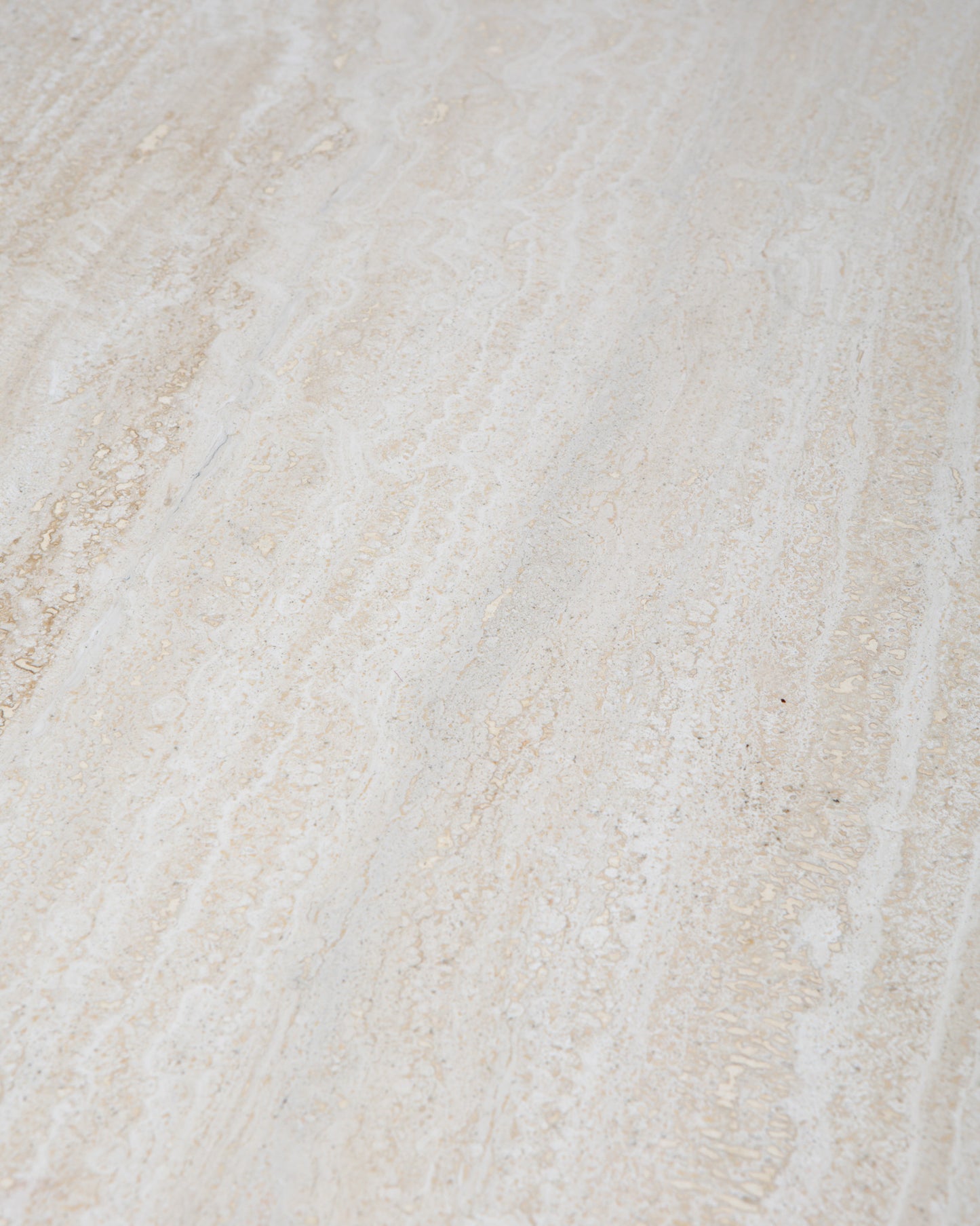 TABLE BASSE EN TRAVERTIN RECTANGULAIRE, 1980s