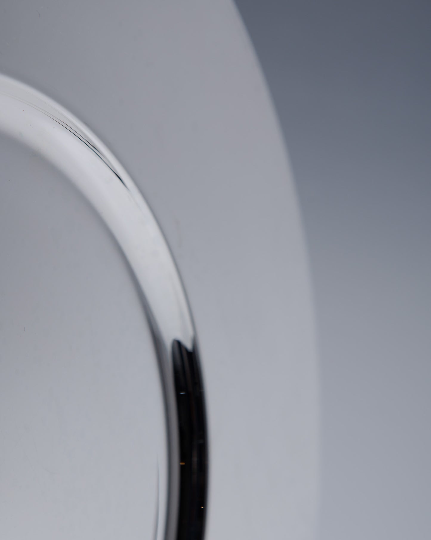 CHRISTOFLE SILVER METAL PRESENTATION PLATE