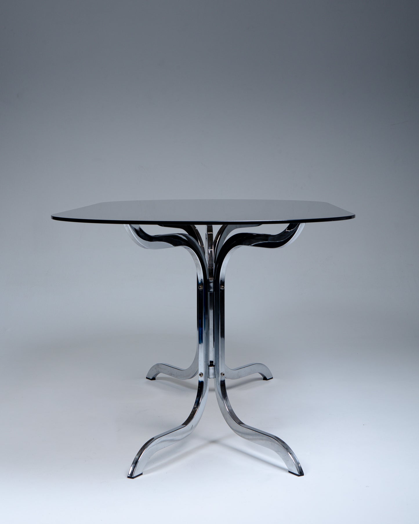 GRANDE TABLE À MANGER OVALE, ROCHE BOBOIS, 1970s