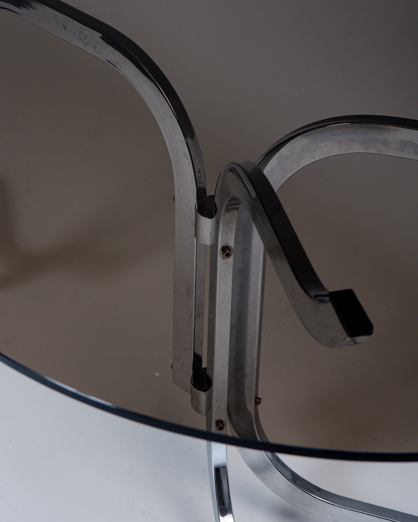 GRANDE TABLE À MANGER OVALE, ROCHE BOBOIS, 1970s