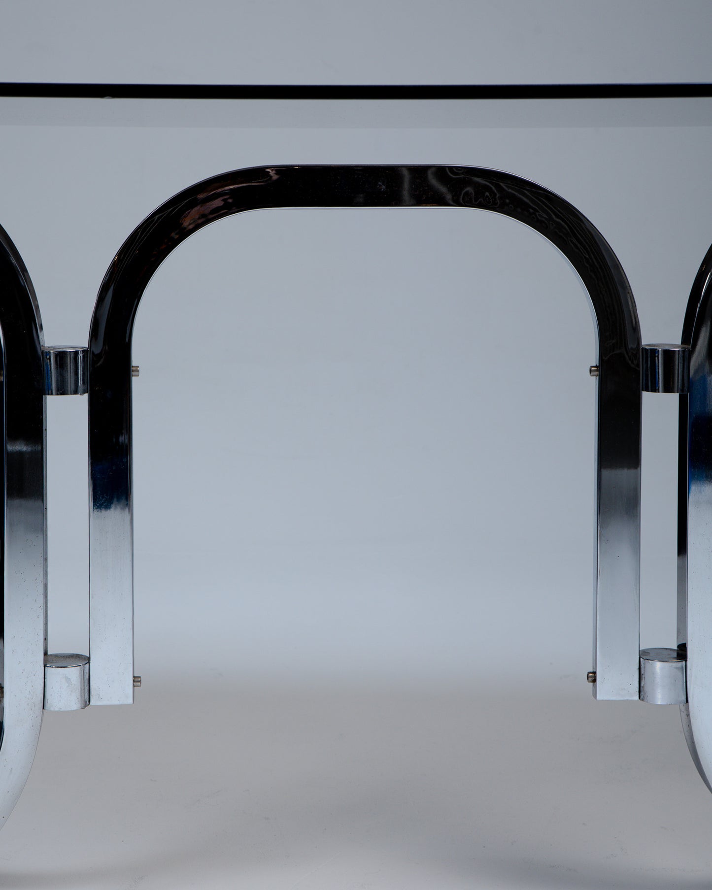 GRANDE TABLE À MANGER OVALE, ROCHE BOBOIS, 1970s