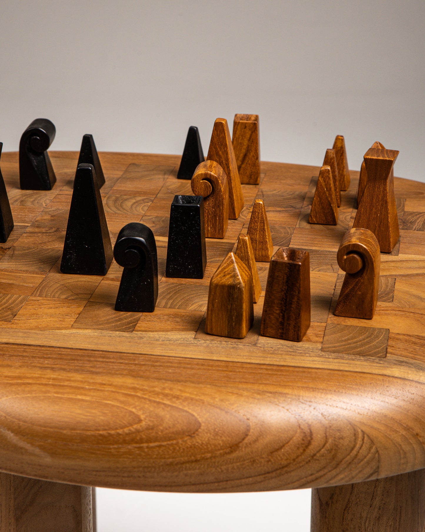 ÉCHIQUIER ALLEGRA EN TECK MASSIF