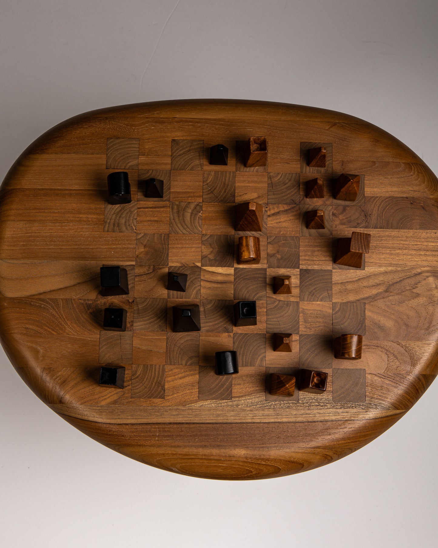 ÉCHIQUIER ALLEGRA EN TECK MASSIF