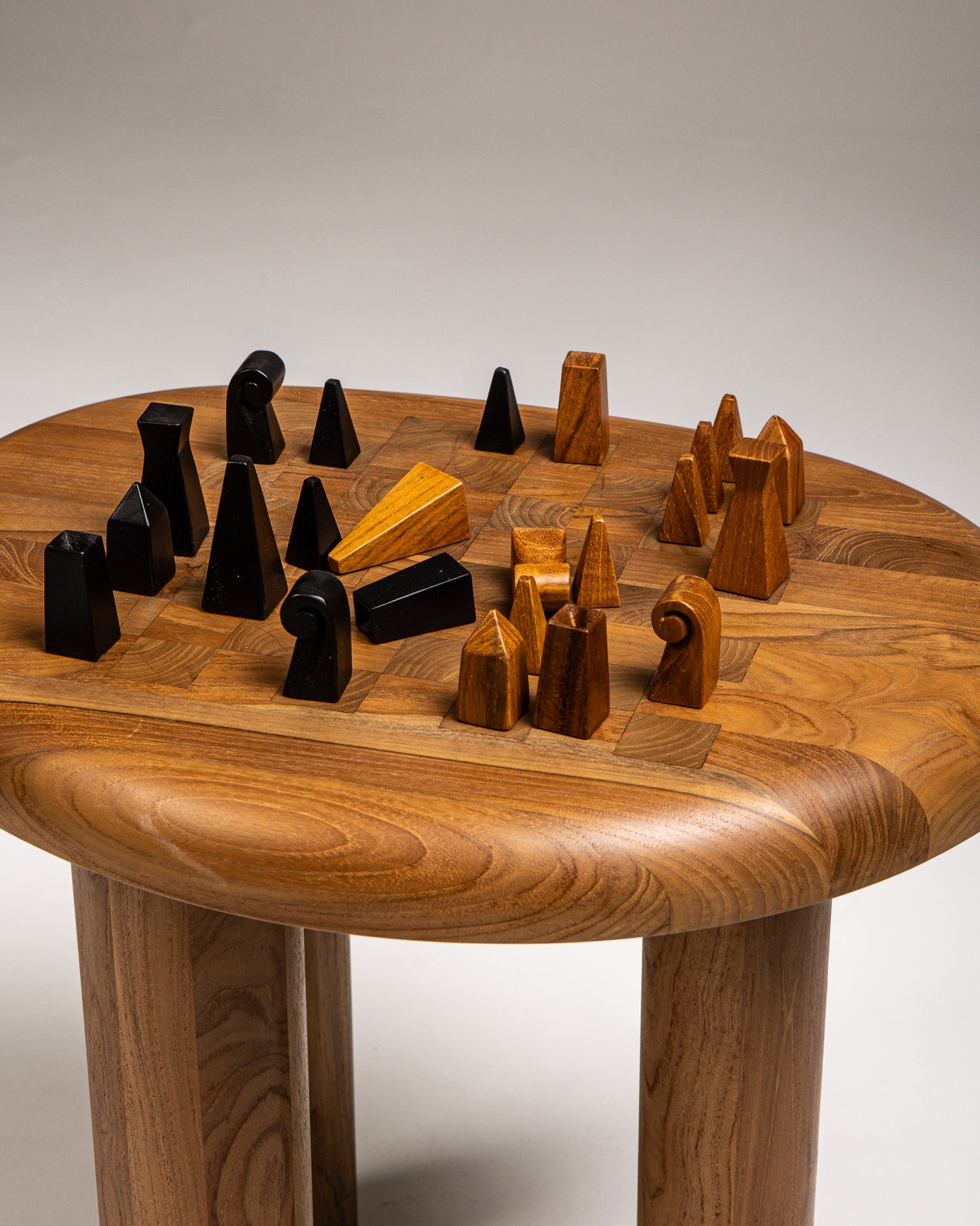 ÉCHIQUIER ALLEGRA EN TECK MASSIF