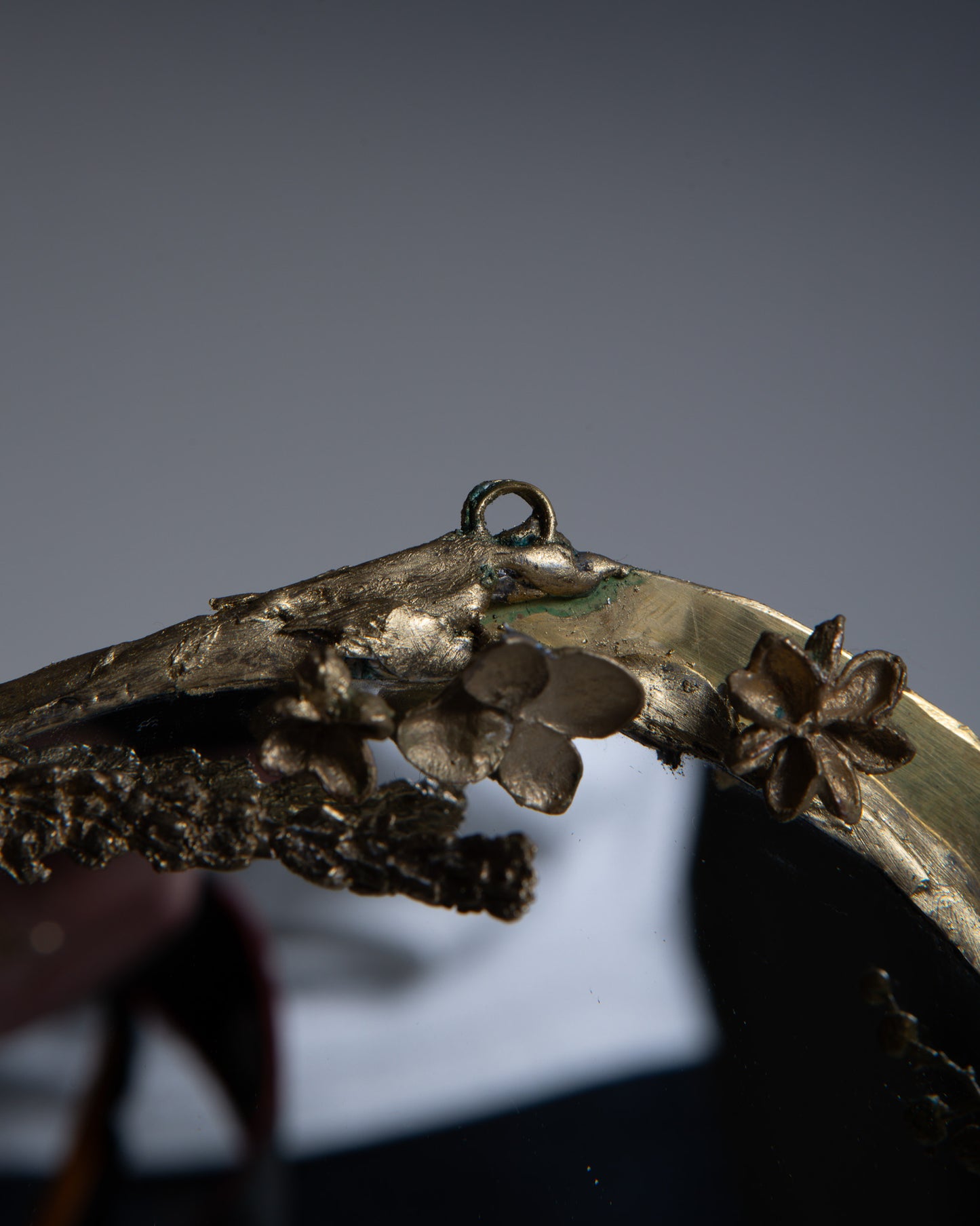 MIROIR LAC VÉGÉTAUX