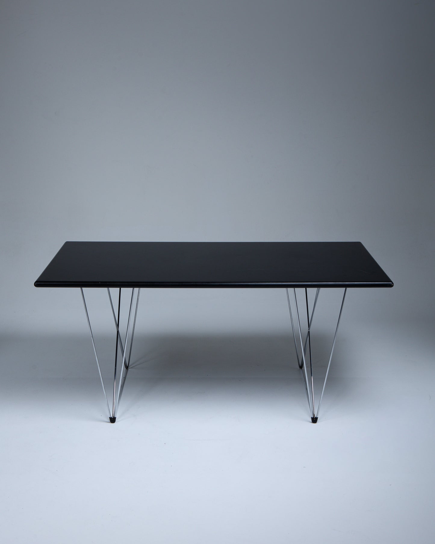 SMALL X-LINE DINING TABLE, NIELS HAUGESEN, 1970s