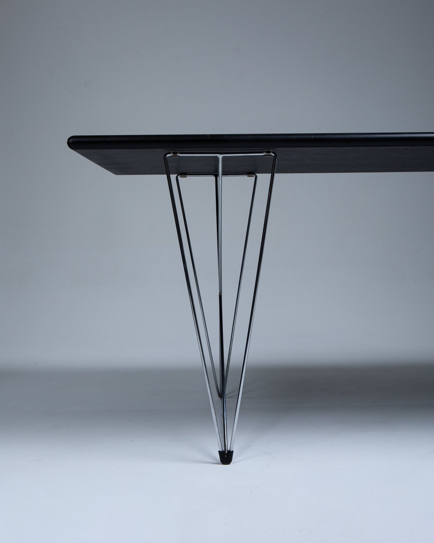 SMALL X-LINE DINING TABLE, NIELS HAUGESEN, 1970s