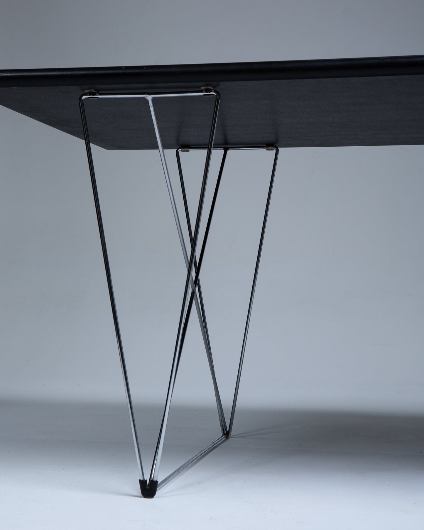 SMALL X-LINE DINING TABLE, NIELS HAUGESEN, 1970s
