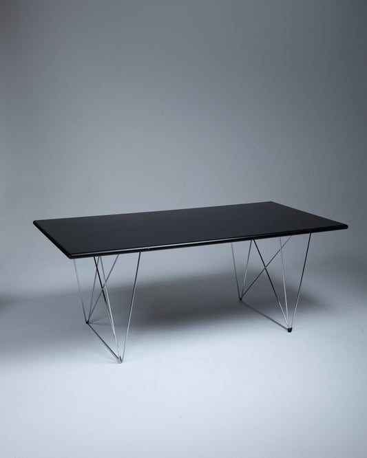 X-LINE DINING TABLE, NIELS HAUGESEN, 1970s