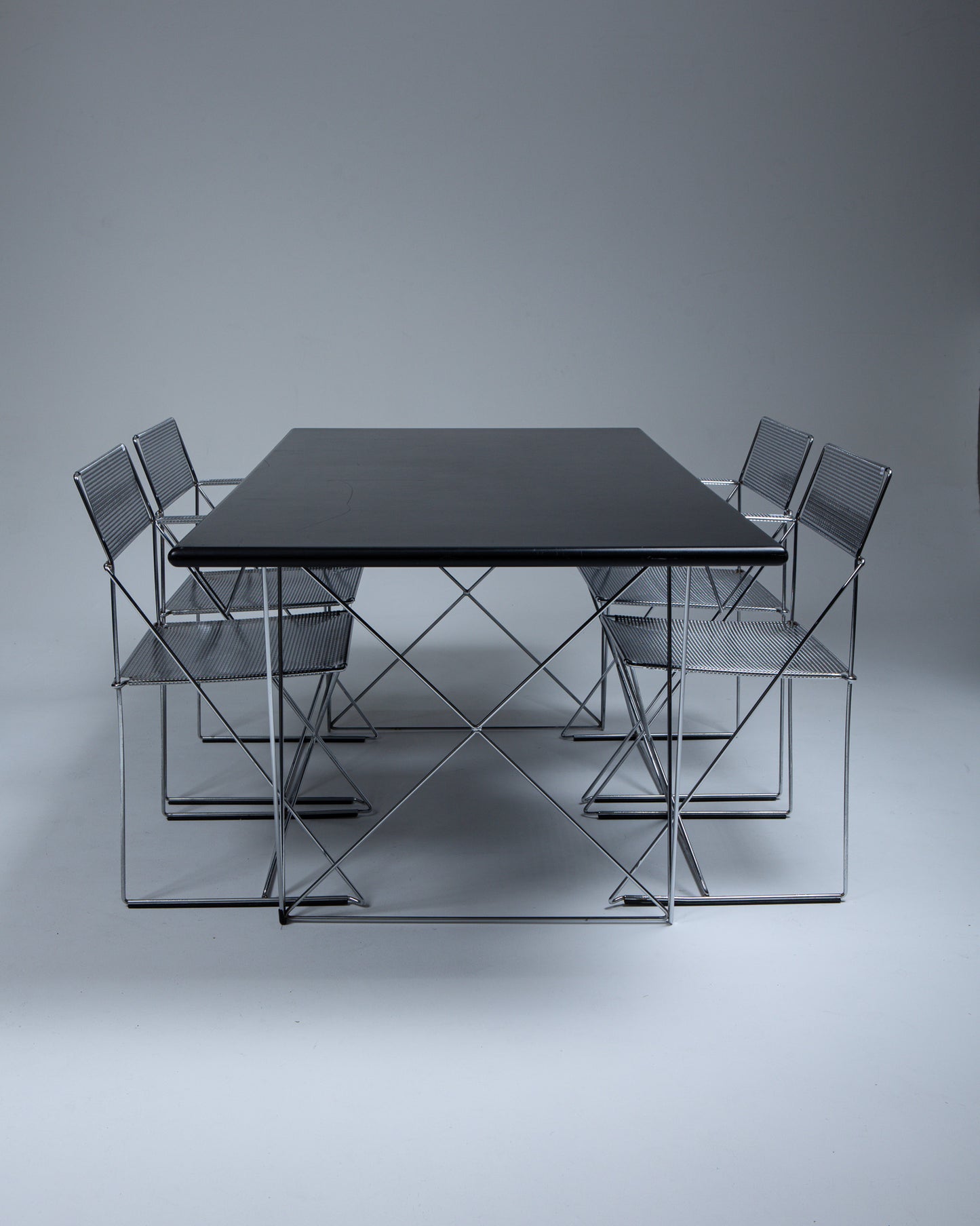 TABLE À MANGER X-LINE, NIELS HAUGESEN, 1970s