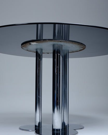 TABLE À MANGER TIFOGLIO, SERGIO ASTI, POLTRONOVA, 1970s