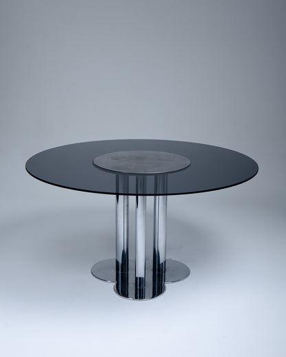 TABLE À MANGER TIFOGLIO, SERGIO ASTI, POLTRONOVA, 1970s
