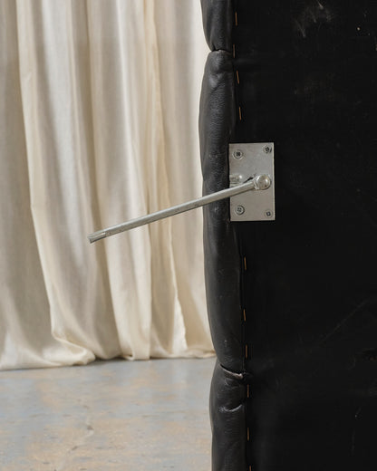 Leather Castell modular sofa, Hans Hopfer, 1980s