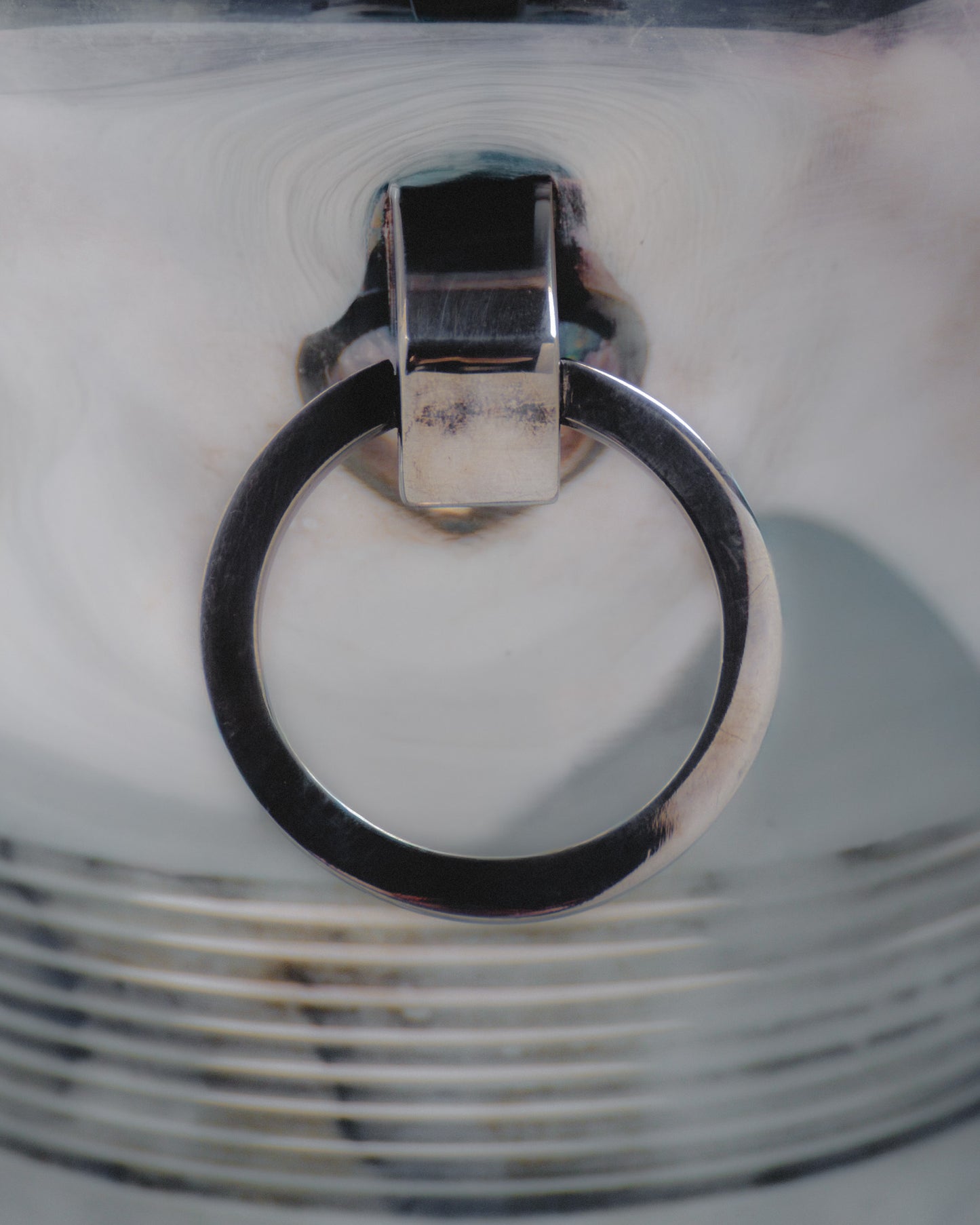 SILVER-PLATED METAL CHAMPAGNE BUCKET, SAINT-MÉDARD