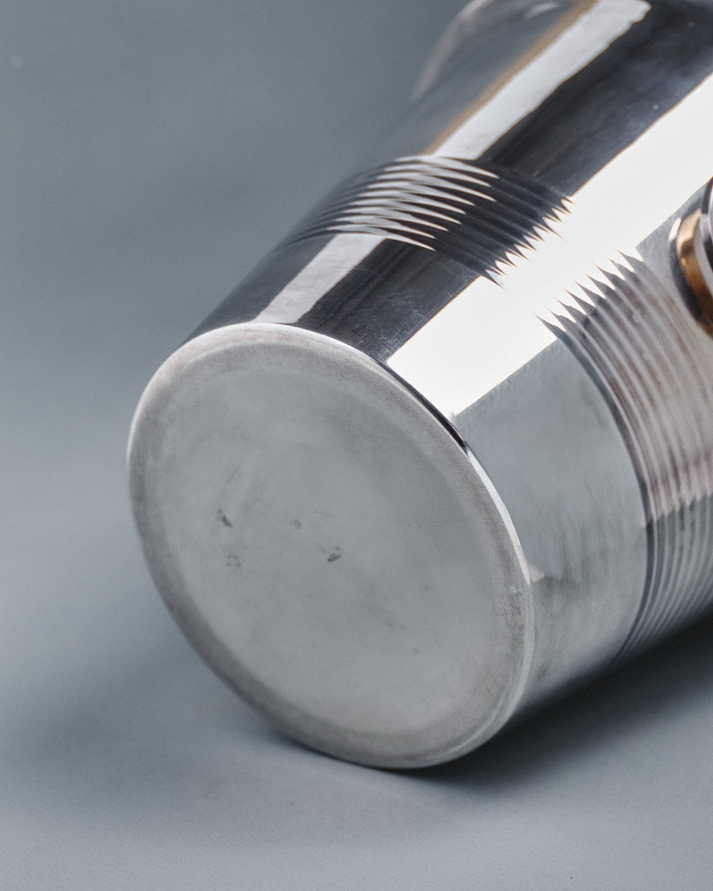 SILVER-PLATED METAL CHAMPAGNE BUCKET, SAINT-MÉDARD