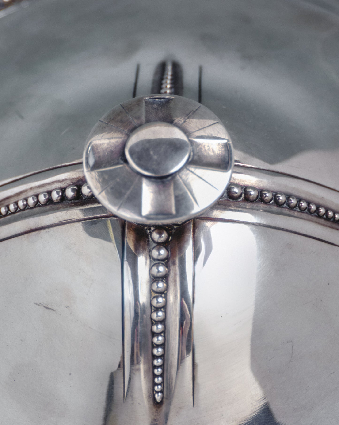 SILVER-PLATED METAL TUREEN, SAMUEL ASKENFELD