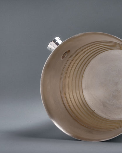 SEAU À CHAMPAGNE CHRISTOFLE, MÉTAL ARGENTÉ, ART DÉCO