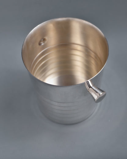 SEAU À CHAMPAGNE CHRISTOFLE, MÉTAL ARGENTÉ, ART DÉCO