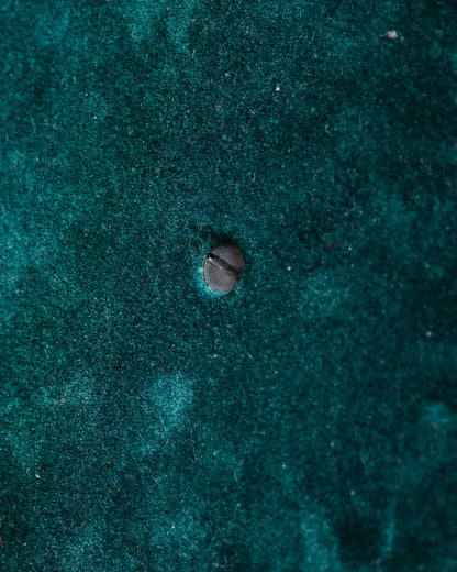 Straw marquetry cheese board, 1970s