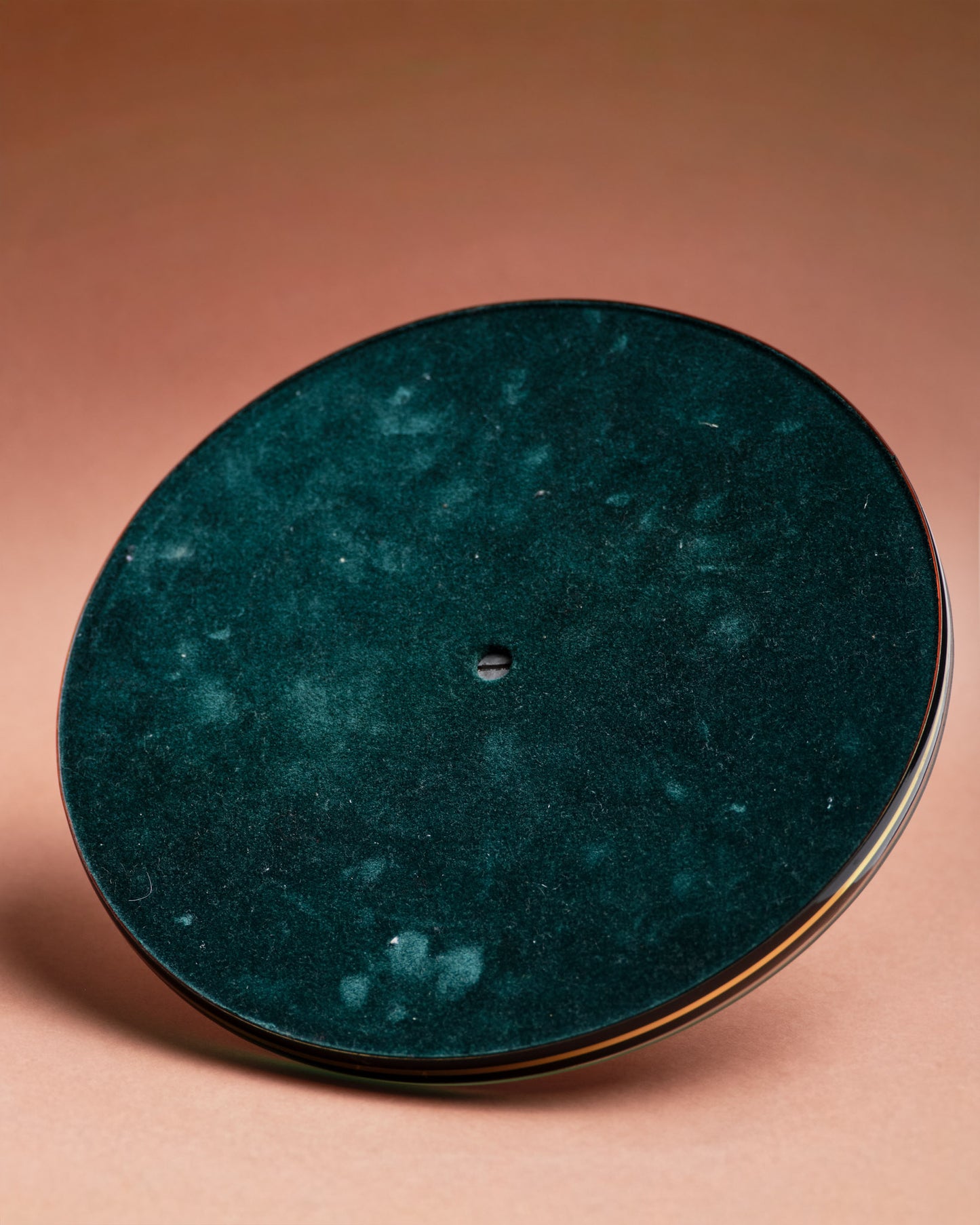 Straw marquetry cheese board, 1970s