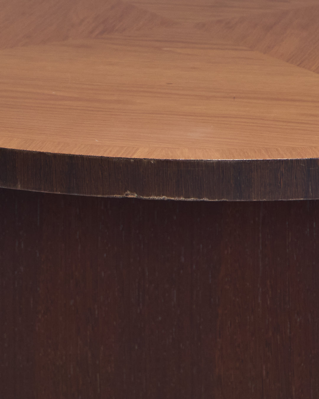 Art Deco style wooden coffee table, 1970s 