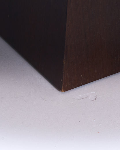 Art Deco style wooden coffee table, 1970s 