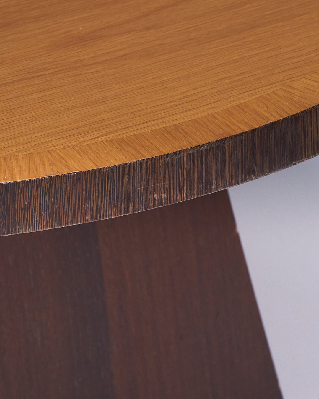 Art Deco style wooden coffee table, 1970s 