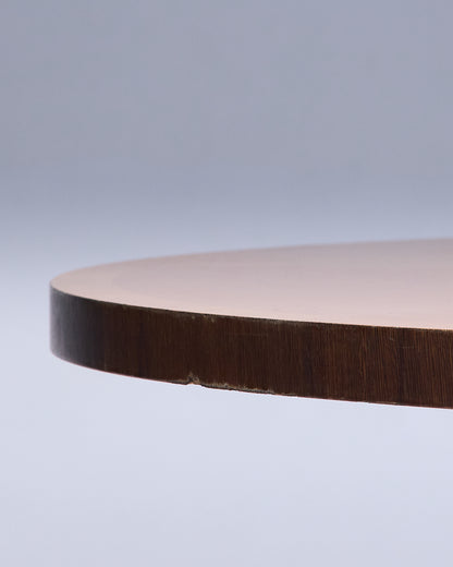 Art Deco style wooden coffee table, 1970s 