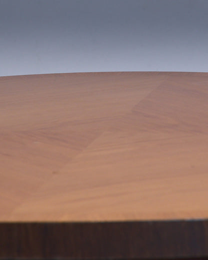 Art Deco style wooden coffee table, 1970s 