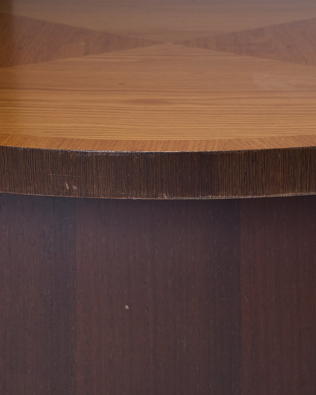 Art Deco style wooden coffee table, 1970s 