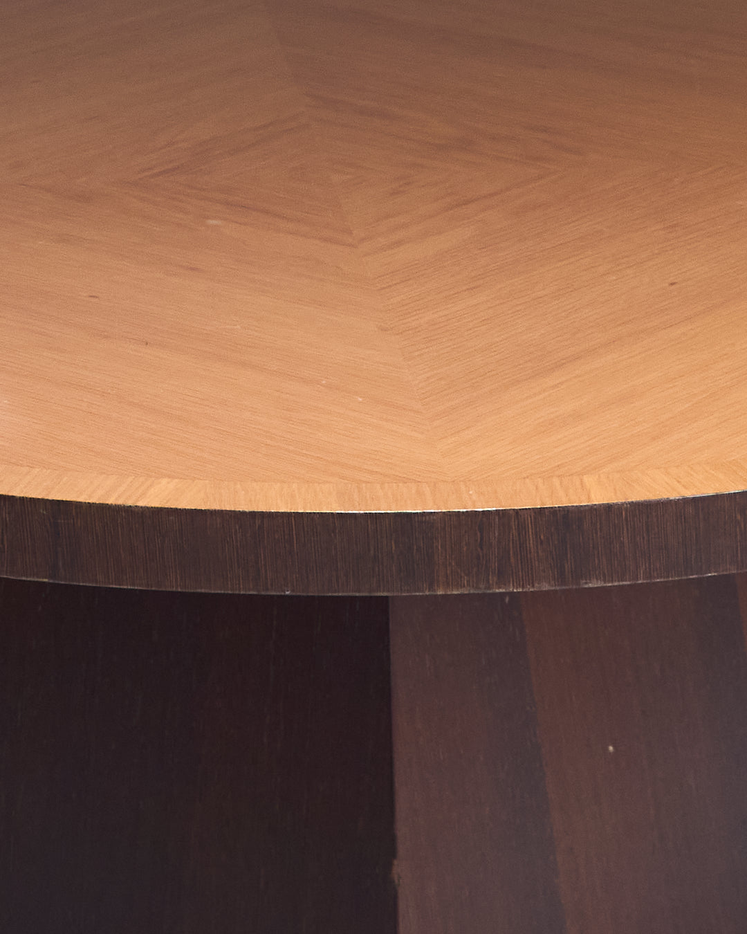 Art Deco style wooden coffee table, 1970s 