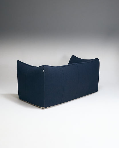 BAMBOLE BLUE TWO-SEATER SOFA, MARIO BELLINI, 1970s 