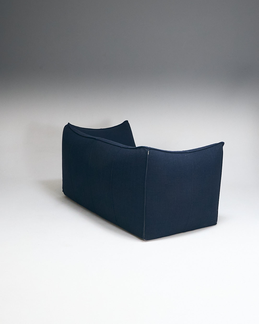 BAMBOLE BLUE TWO-SEATER SOFA, MARIO BELLINI, 1970s 
