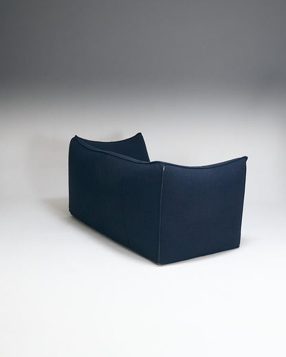 BAMBOLE BLUE TWO-SEATER SOFA, MARIO BELLINI, 1970s 