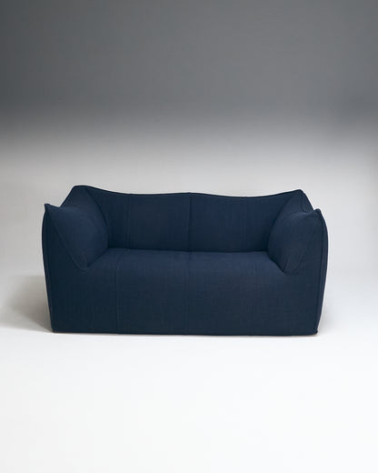 BAMBOLE BLUE TWO-SEATER SOFA, MARIO BELLINI, 1970s 