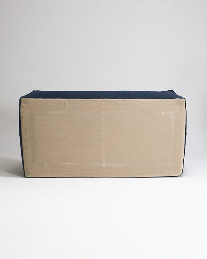 BAMBOLE BLUE TWO-SEATER SOFA, MARIO BELLINI, 1970s 