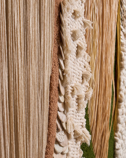 "À l'origine" textile artwork