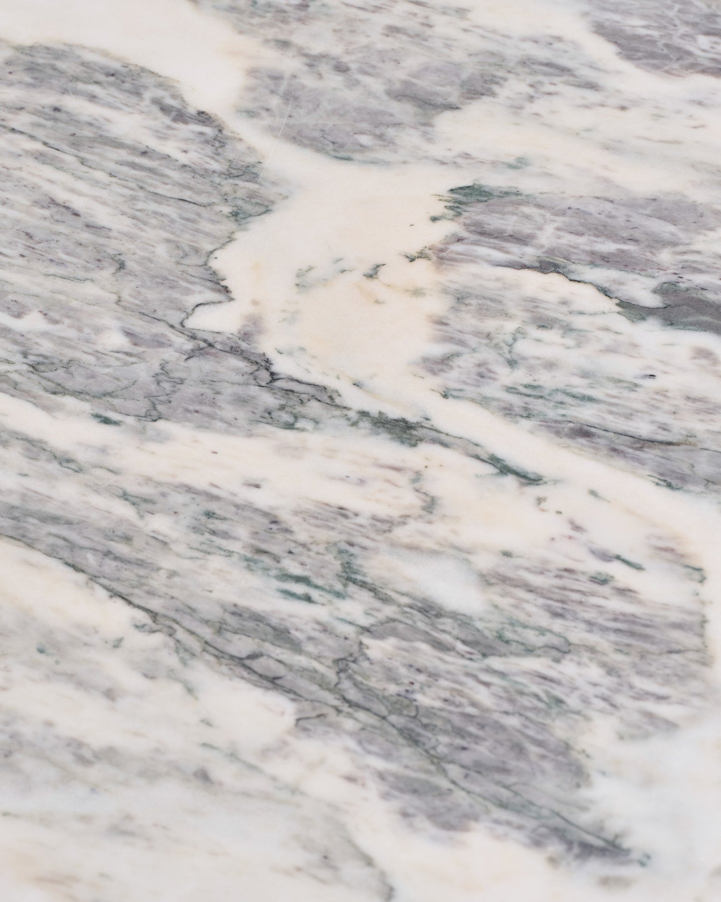 TABLE BASSE EN MARBRE BLANC ET GRIS