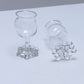 PAIR OF WINE GLASSES