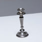 SILVER METAL CANDLE HOLDER