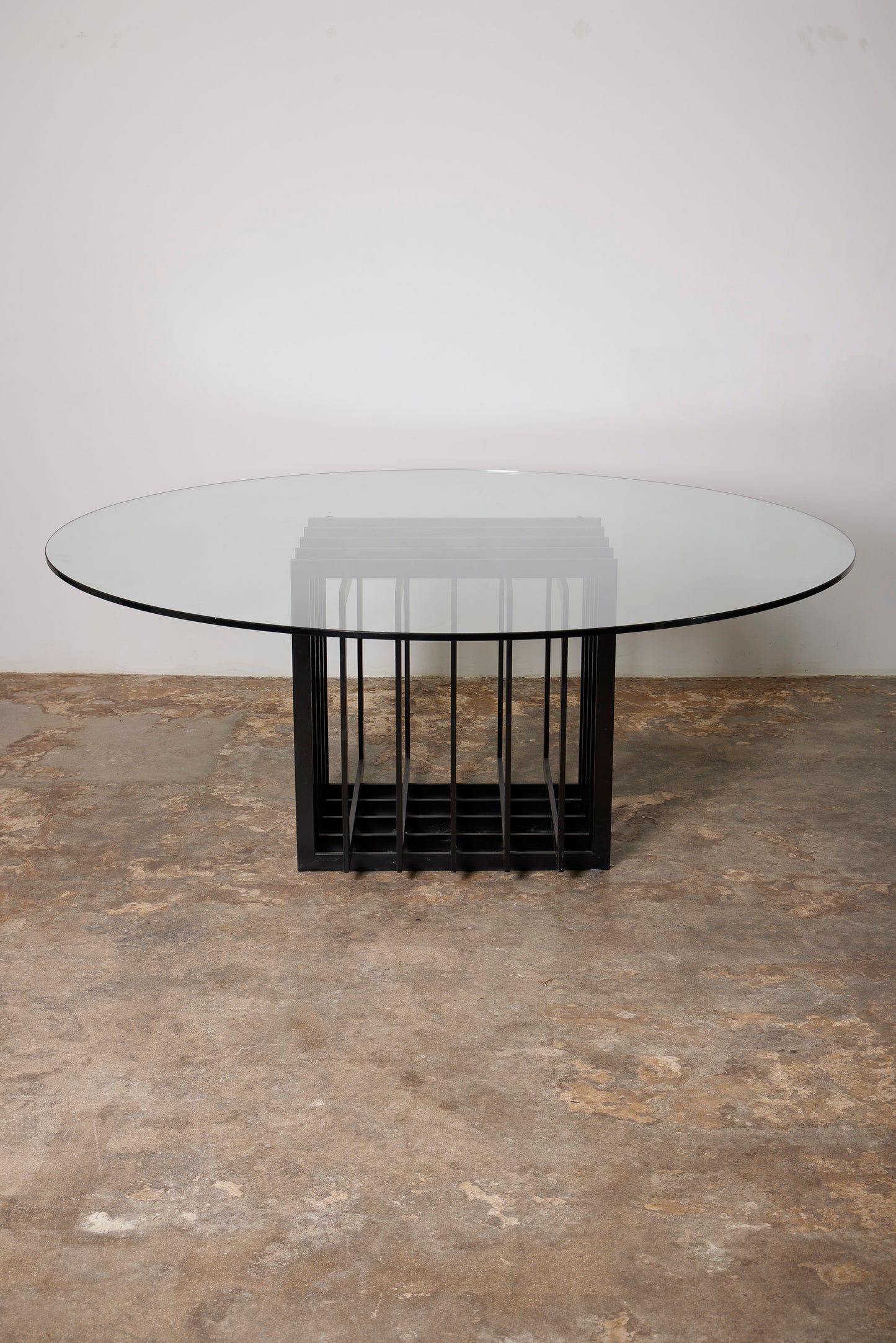 CINNA GLASS DINING TABLE