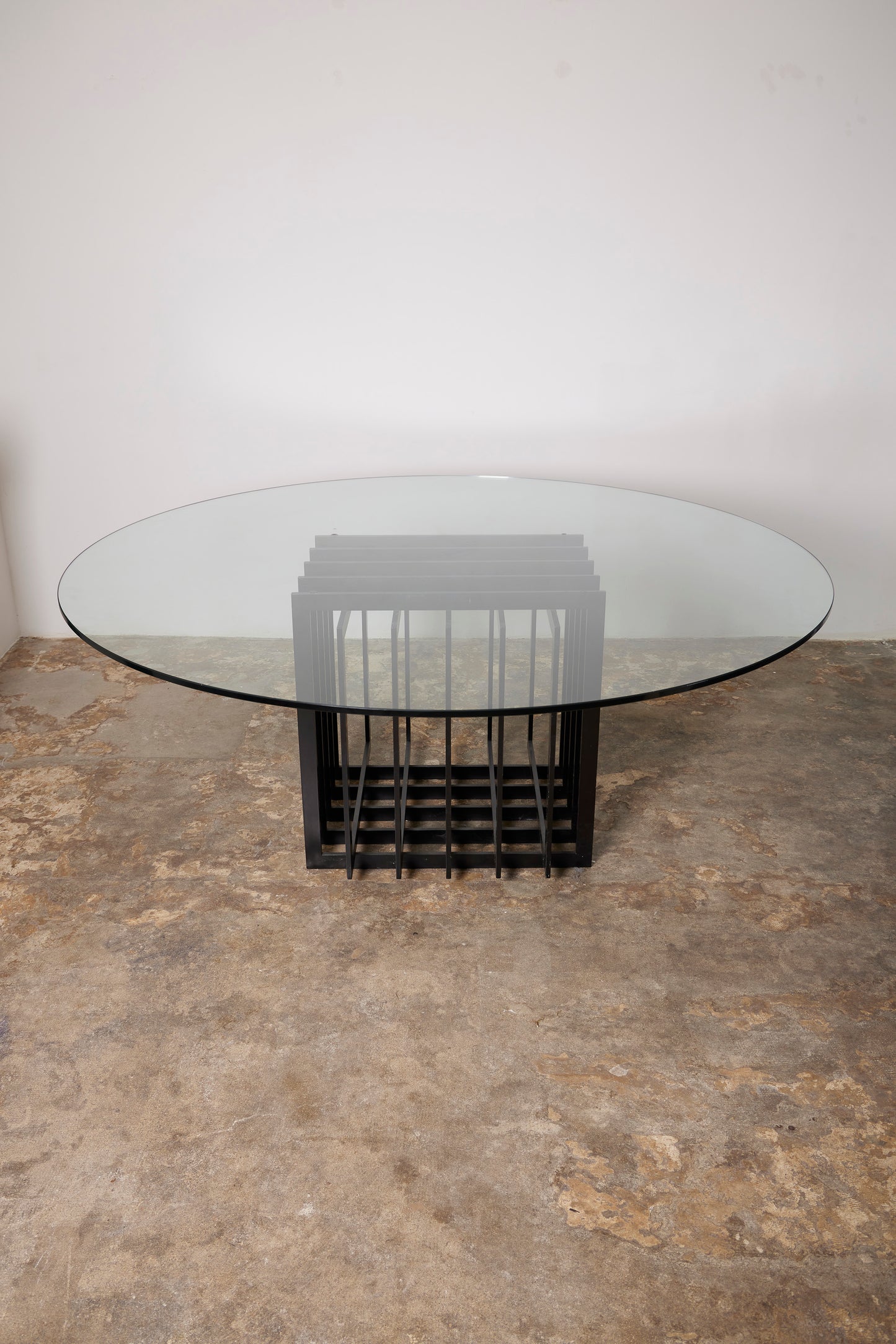 CINNA GLASS DINING TABLE